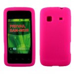 Wholesale Samsung Galaxy Prevail / M820 Silicone Skin Case (Pink)